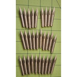 Pratt Gladiator No. 453 Nickeloid Pen Nibs Lot of 29 New